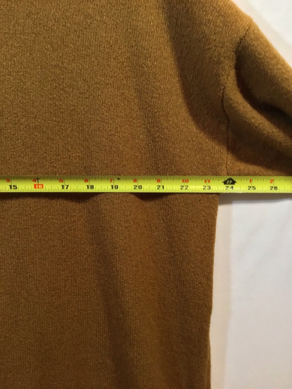 Fashion Nova Women’s Turtleneck Sweater Dress in Camel Brown 1T 217 - Picture 4 of 7